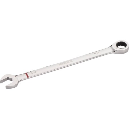Channellock Standard 9/16 In. 12-Point Ratcheting Combination Wrench 378542